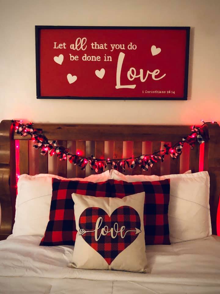 Valentines Day Bedroom Design Decor